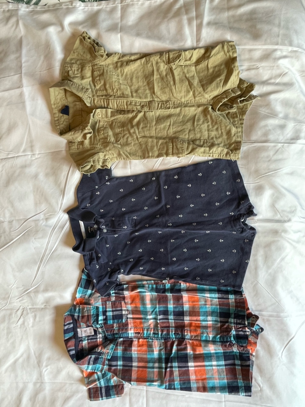 Collared Rompers, 18 months